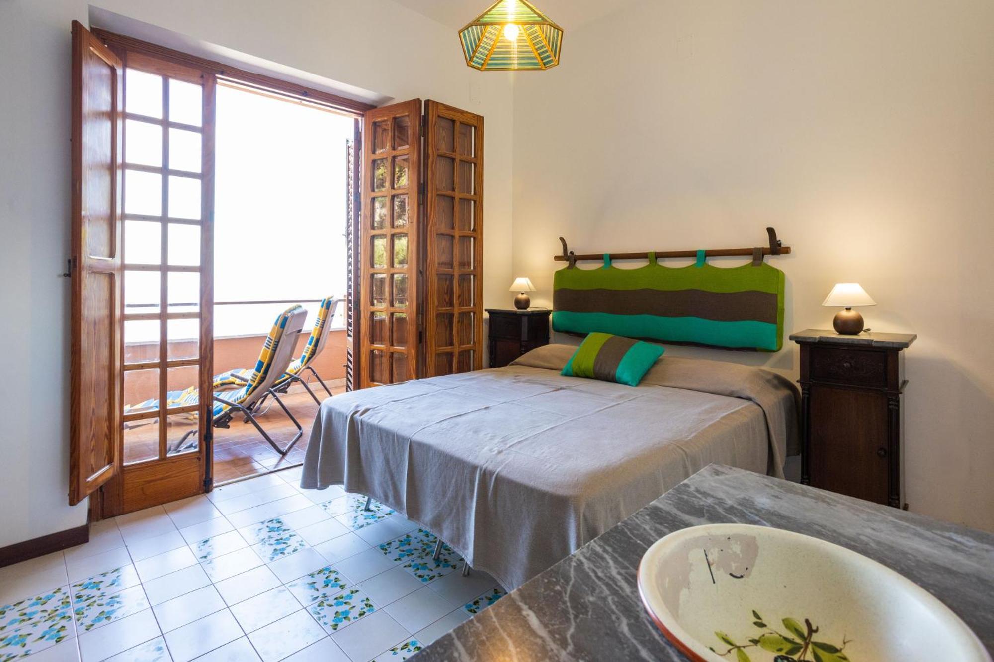 Villa Nel Verde Sul Mare, Mondello, Palermo Exteriér fotografie