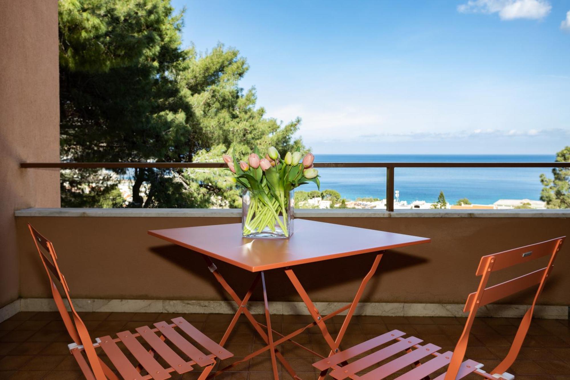 Villa Nel Verde Sul Mare, Mondello, Palermo Exteriér fotografie