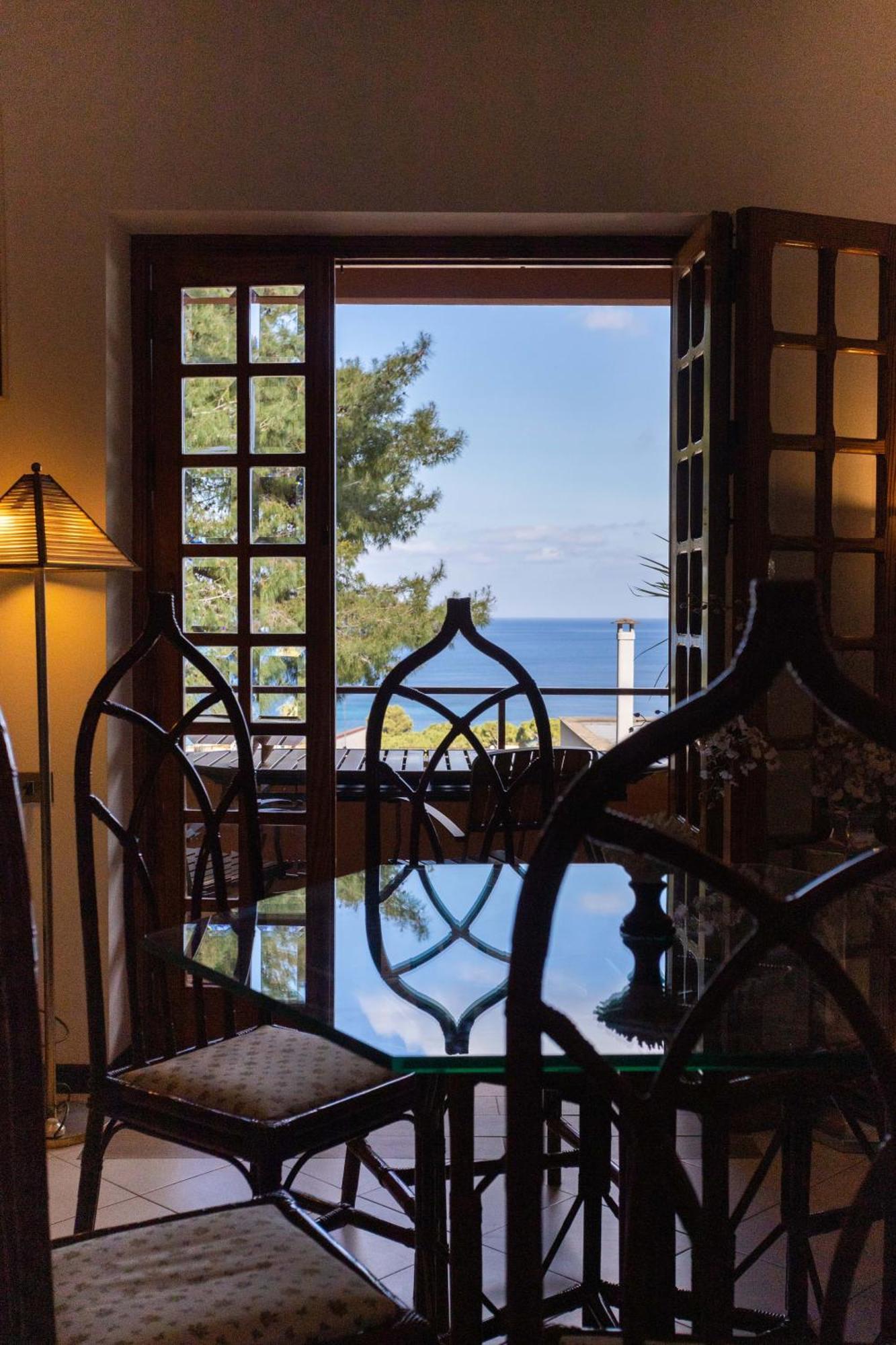 Villa Nel Verde Sul Mare, Mondello, Palermo Exteriér fotografie